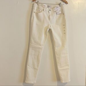 Sonoma Women's Off-White Skinny Jeans